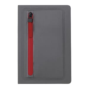 Sleek Zippered Pocket Journal