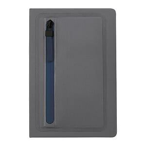 Sleek Zippered Pocket Journal
