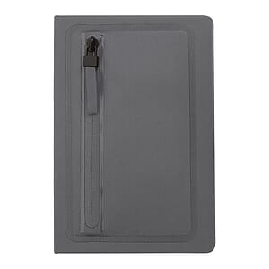 Sleek Zippered Pocket Journal