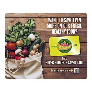 Good Value™ 20" X 16" Ultra-Thin Repositionable Counter Mat