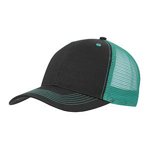 Color Accent Mesh Snapback Cap