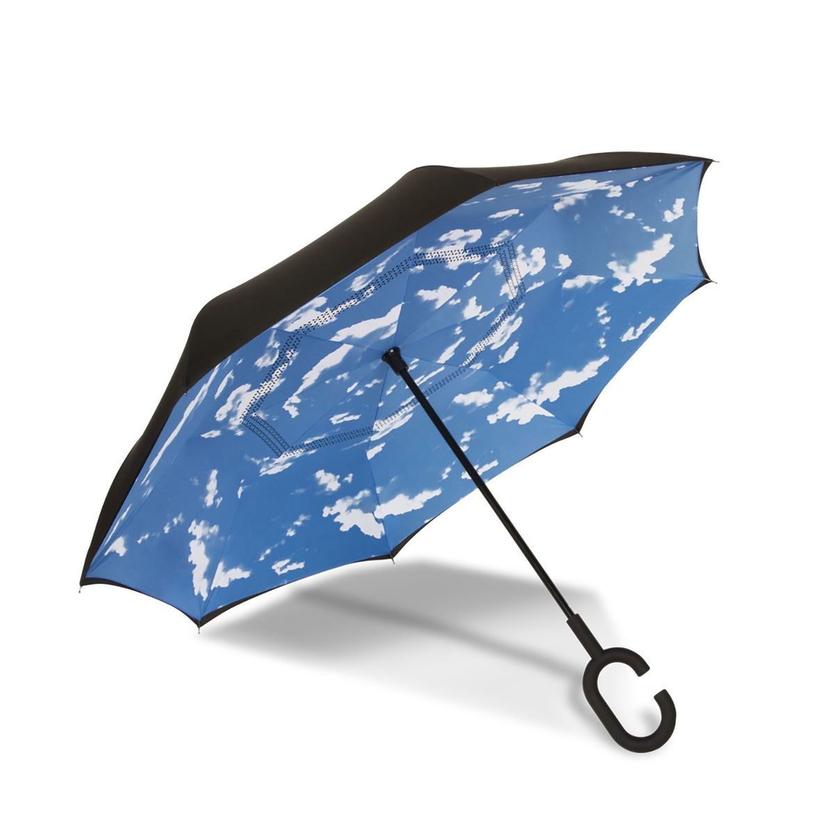 Shed Rain™ UnbelievaBrella® 48" Reverse-Close Manual Stick Umbrella (Prints)