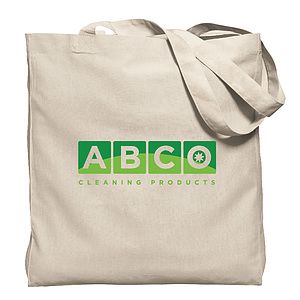 Natural Gusseted Economy Tote