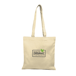V Natural Organic Flat Tote