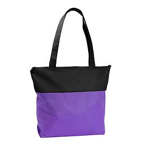 Good Value™ Poly Pro Two-Tone Zippered Tote