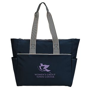 Stripe Diaper Tote-Pack