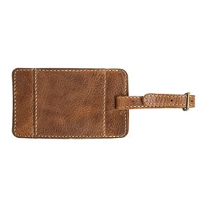 Andrew Philips® Leather Westbridge Leather Luggage Tag