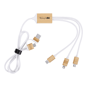 BambooTunes 5-in-1 Charging Cable