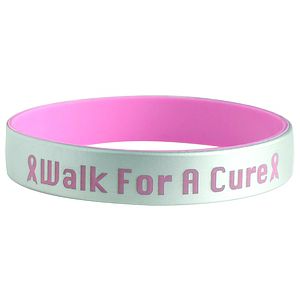 Silver Silicone Bracelets