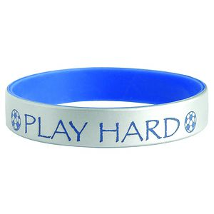 Silver Silicone Bracelets