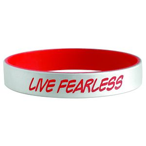 Silver Silicone Bracelets