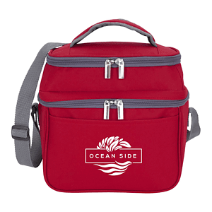 Dual Compartment 6-Can Cooler