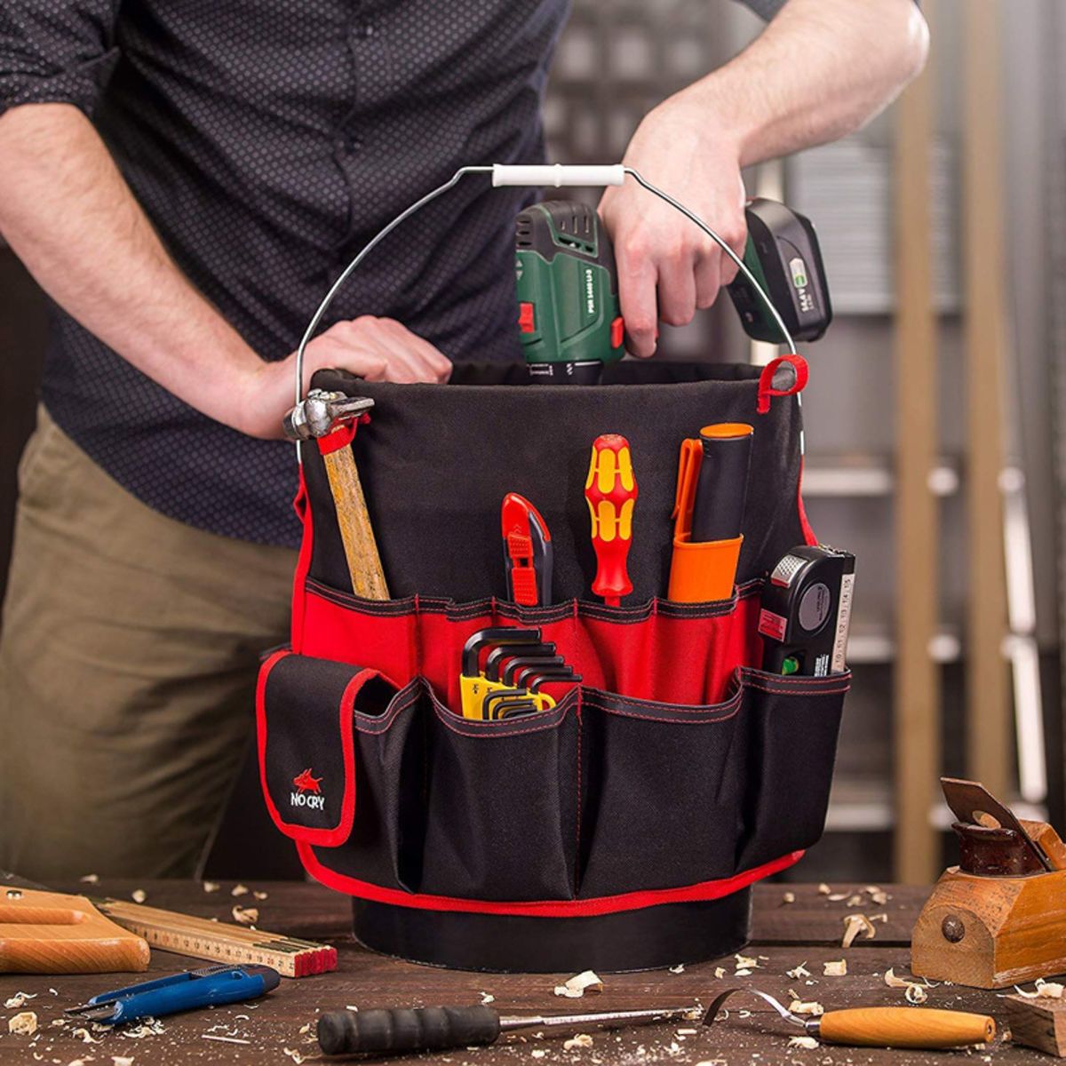 The Bucket Tool Organizer / Tool storage bucket bag