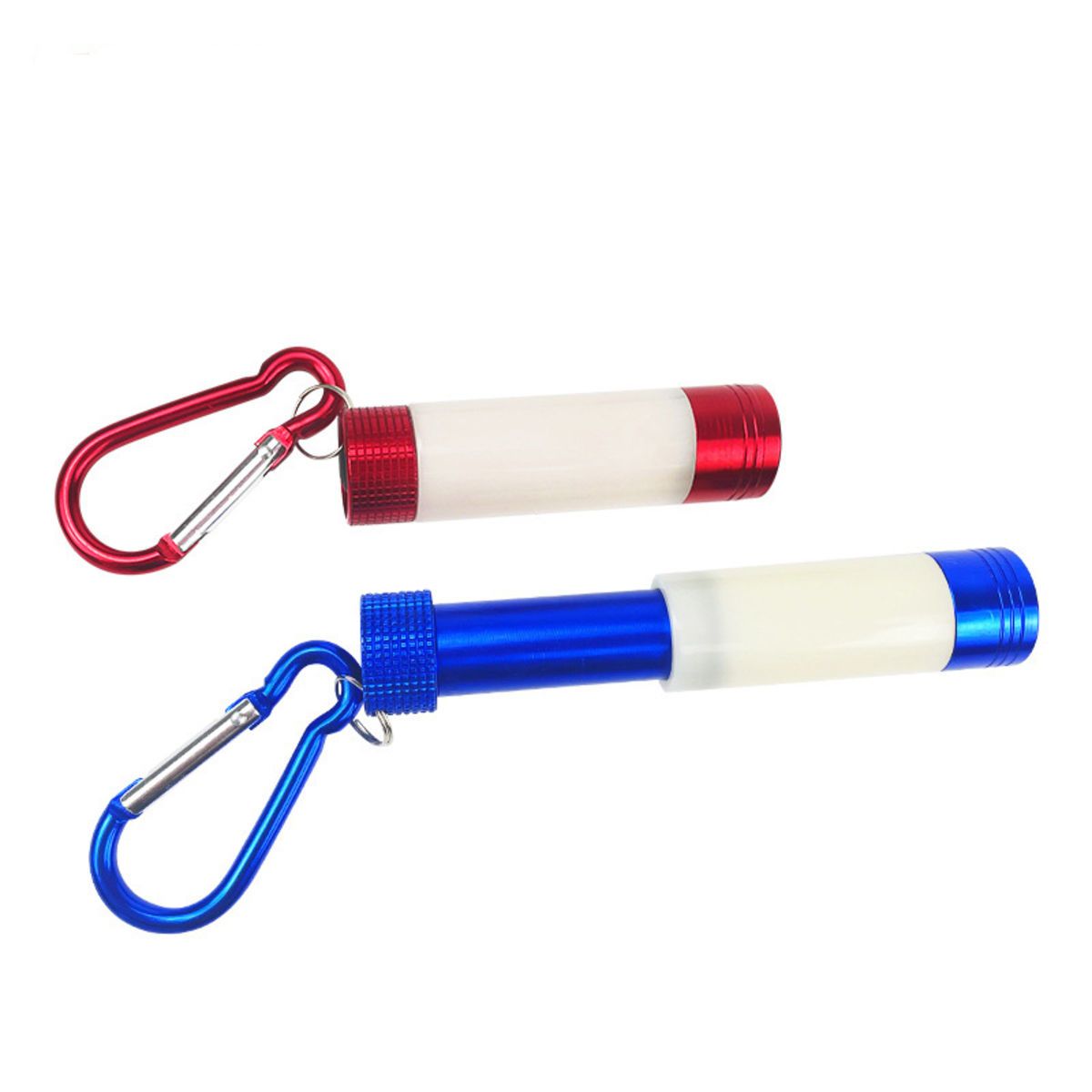 Telescopic Flashlight with Carabiner