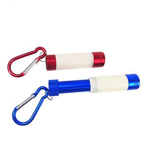 Telescopic Flashlight with Carabiner