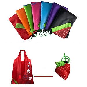 Folding Fruit Styling Drawstring Storage Tote Bag