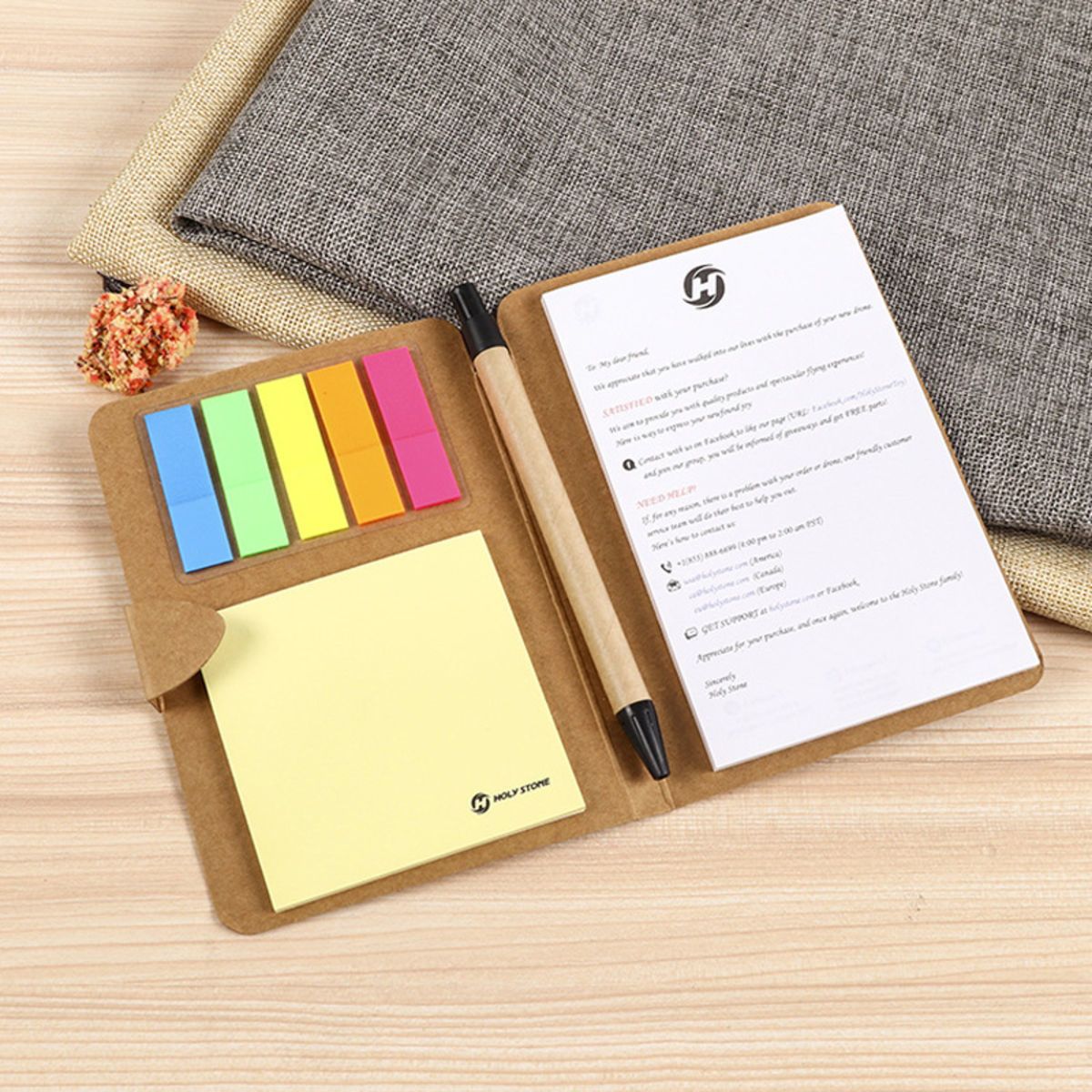 Multi-Functional Sticky Notes Notebook