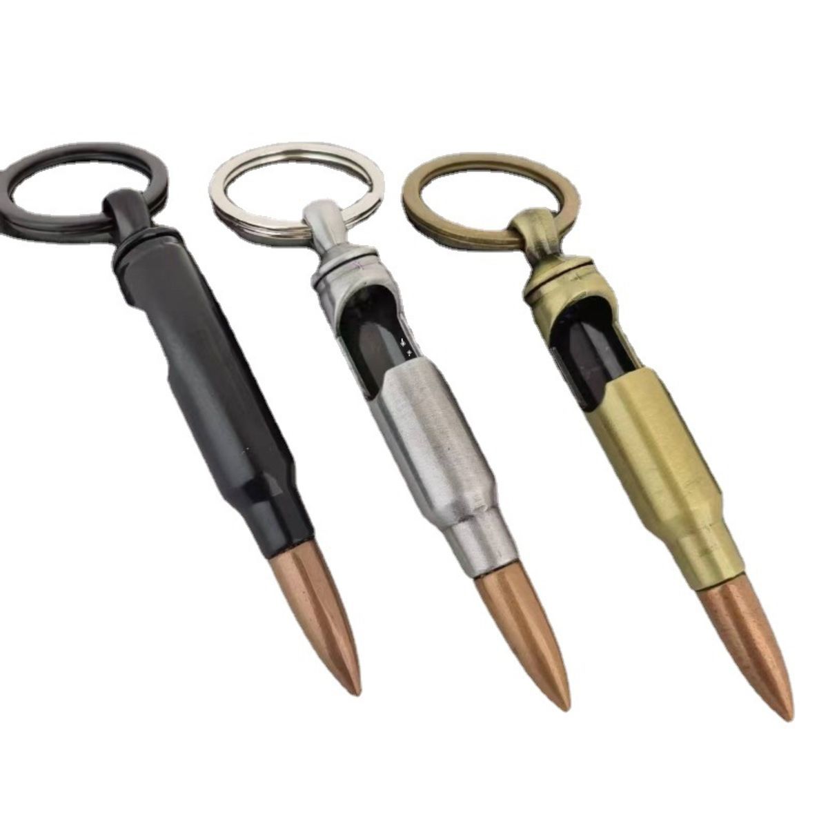 Bullet Bottle Opener Keychain