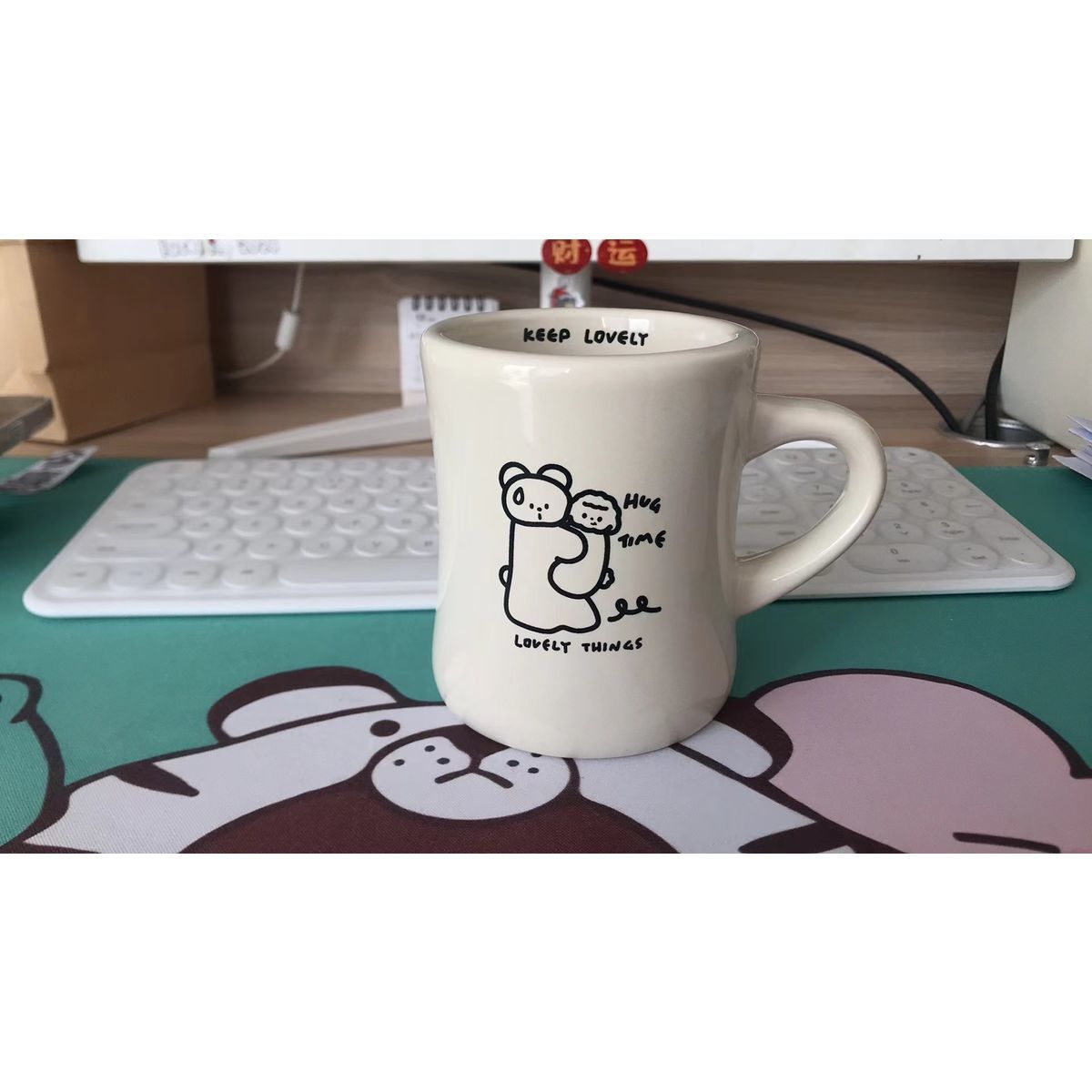 Thick Wall Waisted Ceramic Mug