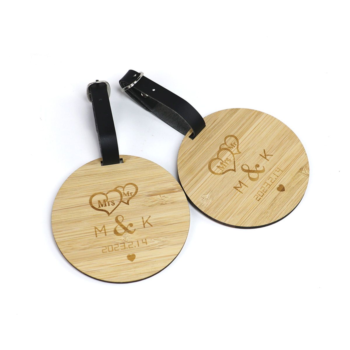 Bamboo Luggage Tag