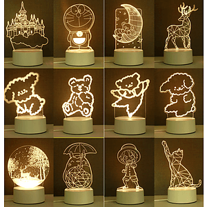 Acrylic Night Lights