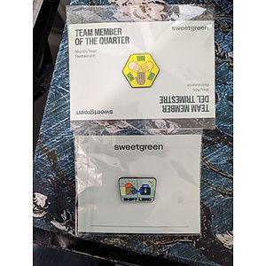 Lapel Pin with Custom Paper Card