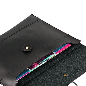 Faux Leather Document Holder