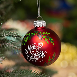 Traditional Glass Ball Holiday Ornaments