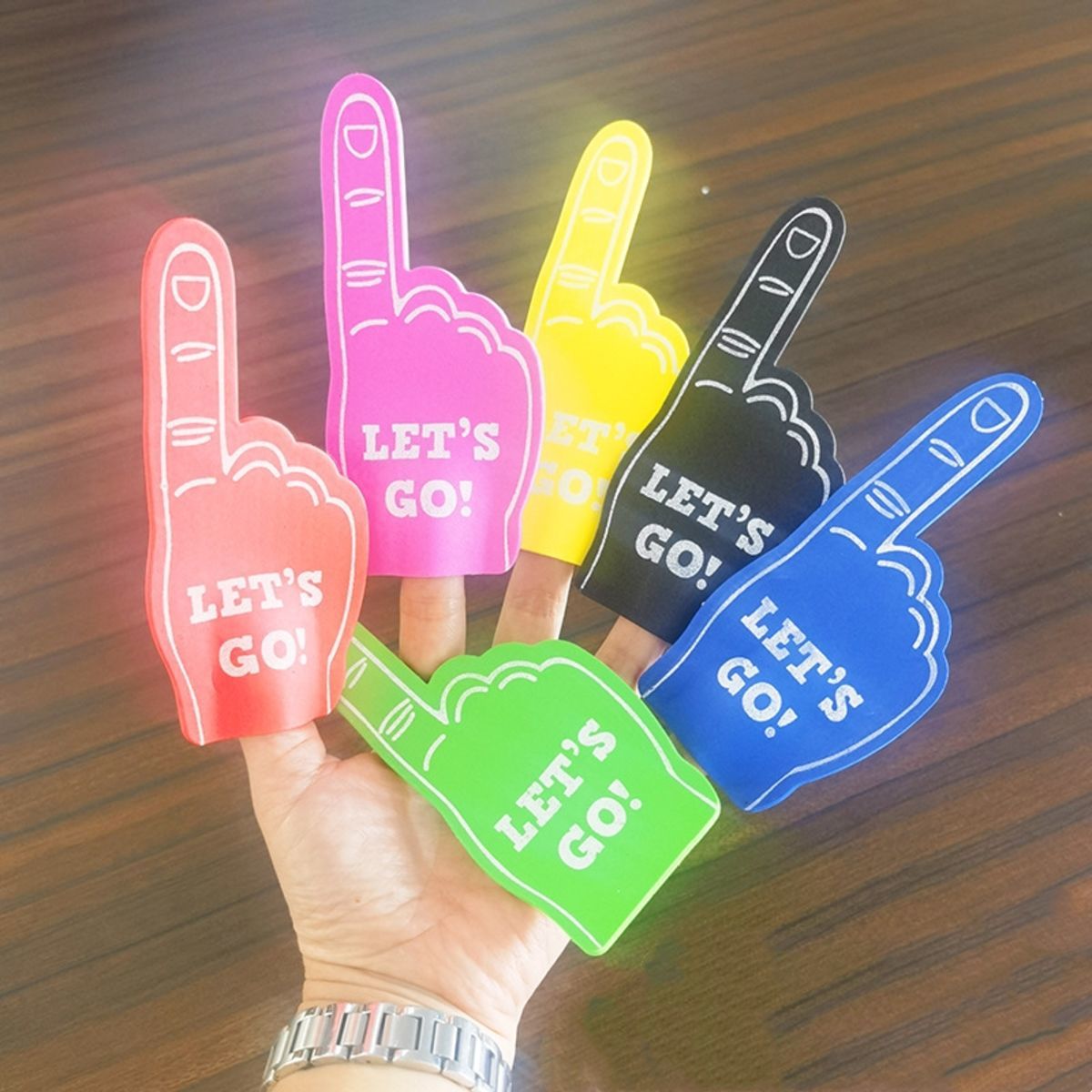 Custom Cut Foam Fingers