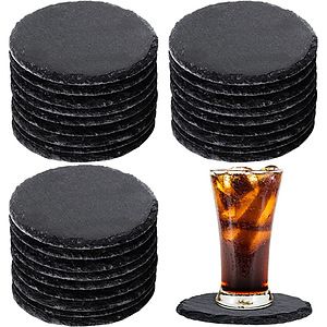 Black Stone Coasters