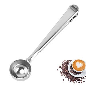 430 Stainless Coffee Scoop w/ clip