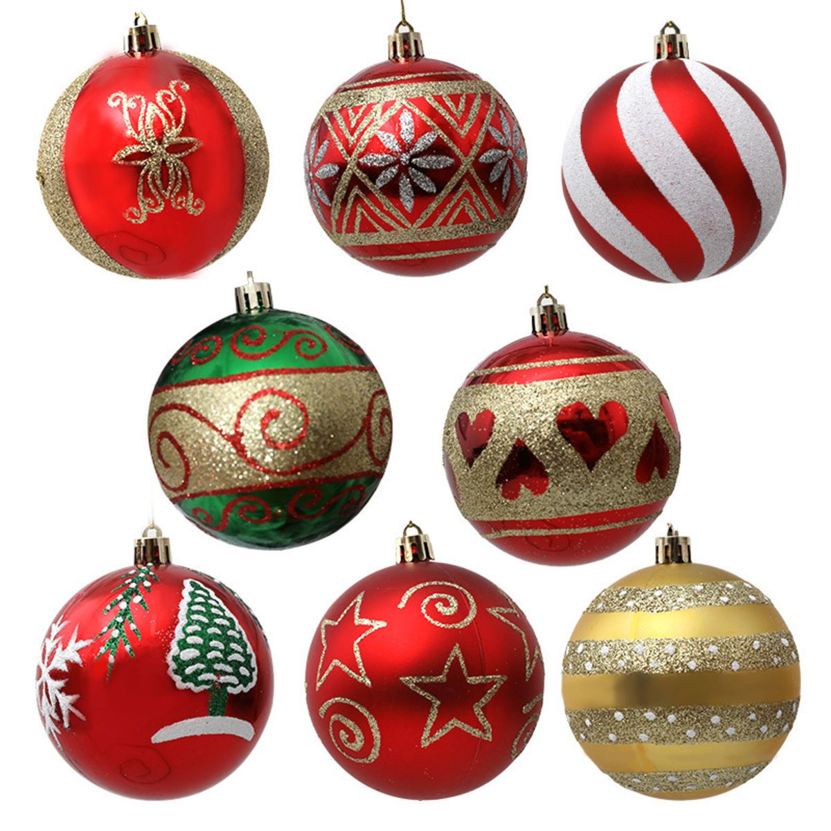 Plastic Christmas Ornament Balls