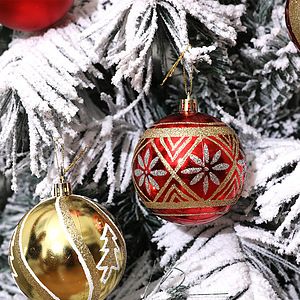 Plastic Christmas Ornament Balls
