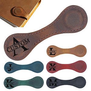 PU Leather Magnetic Bookmark