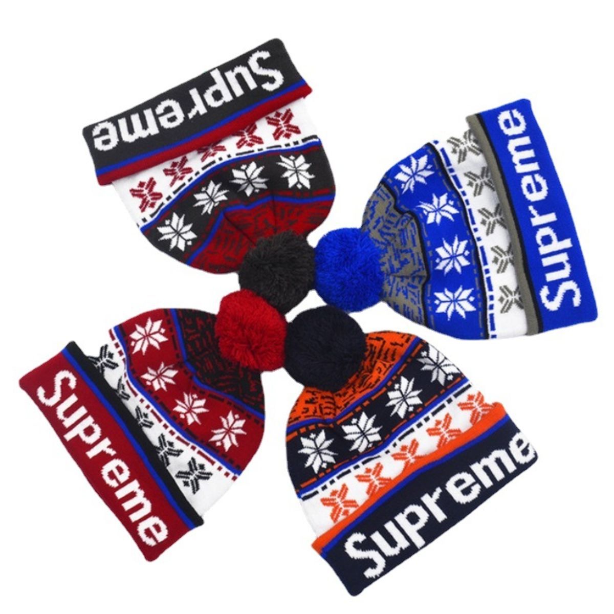 Winter Cap  Beanie With Pom Pom