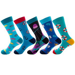 Combed Cotton Crew Socks