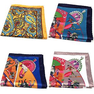 Satin Silk Handkerchief