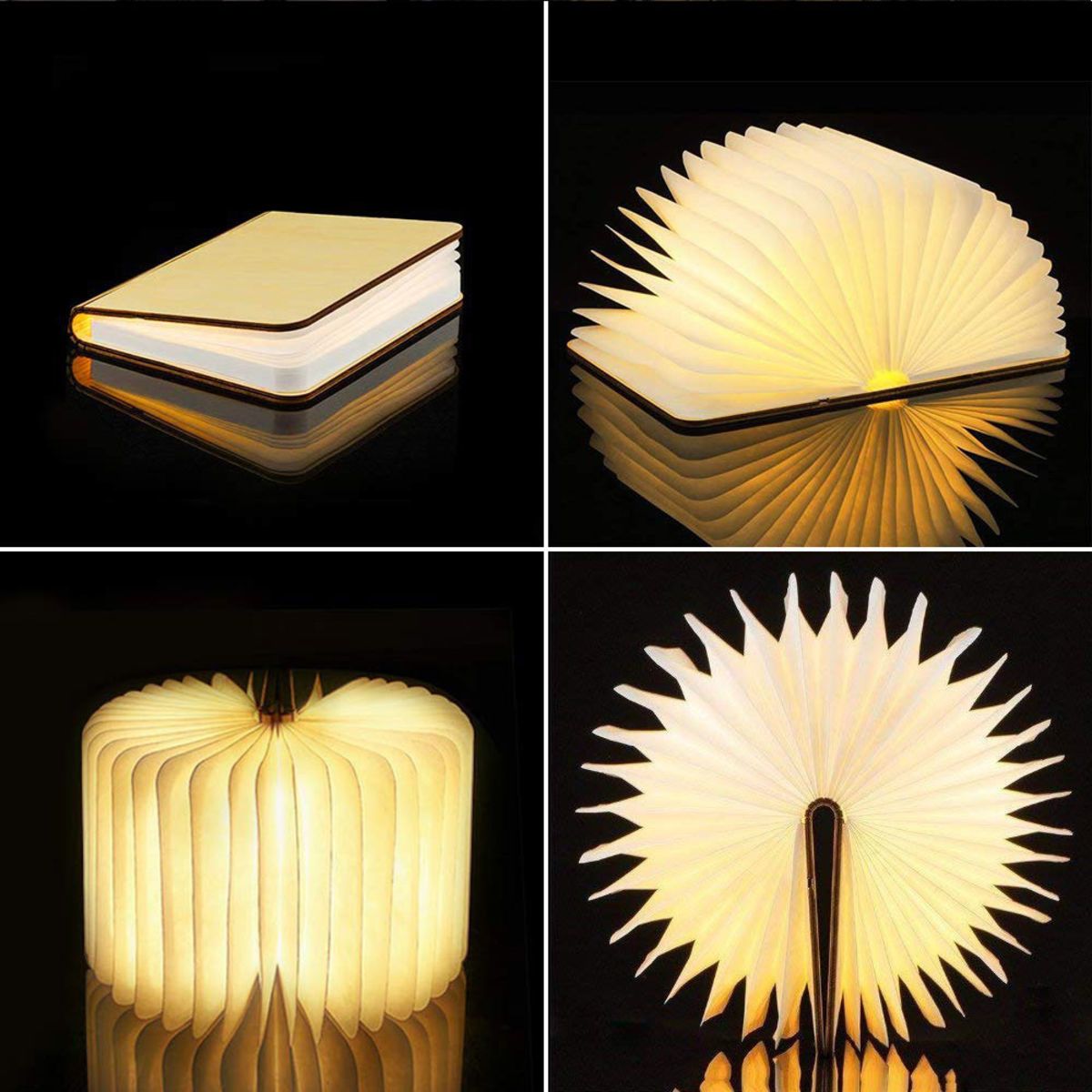 Foldable Rechargeable Book Lamp