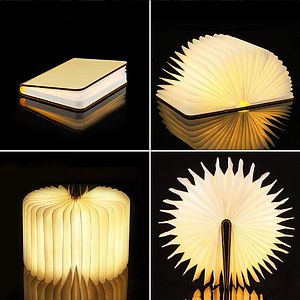Foldable Rechargeable Book Lamp