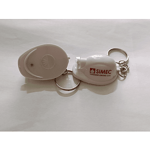 Construction Helmet Keychain with Light