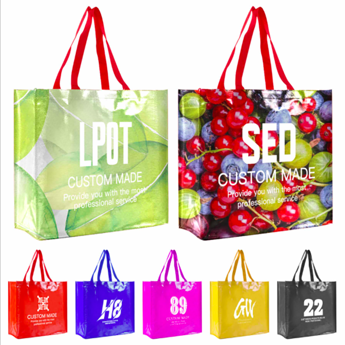 Laminate Polypropylene Tote Bag