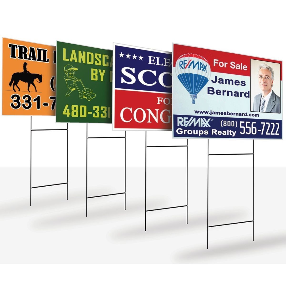 Double Sided Coroplast Sign