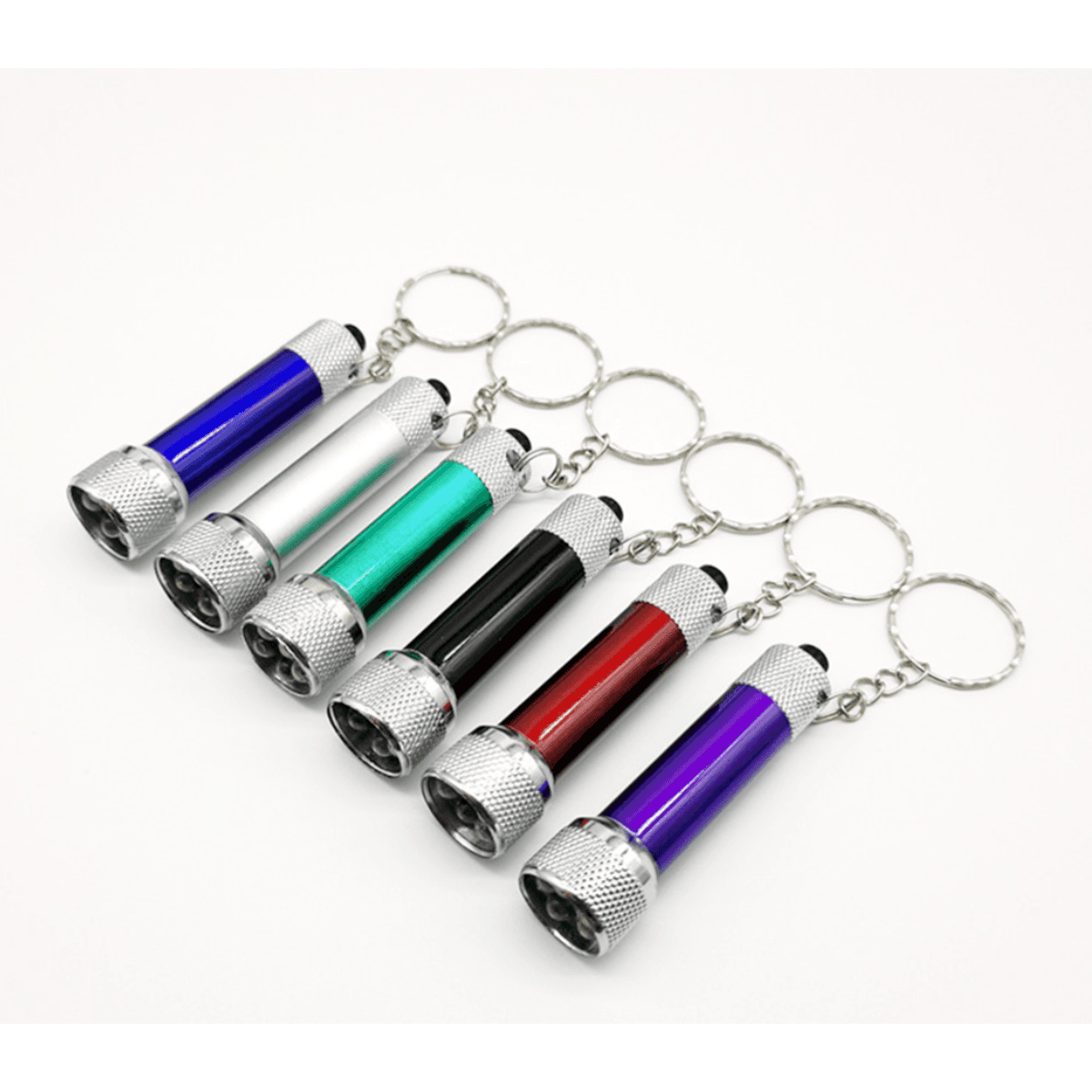 5 Led Aluminum Flashlight Keychain