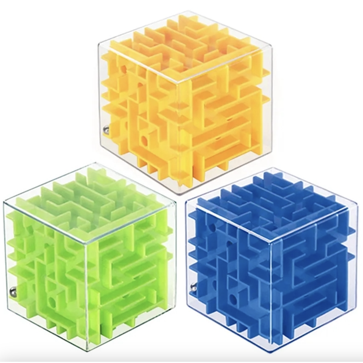 Three-Dimensional Maze Cube