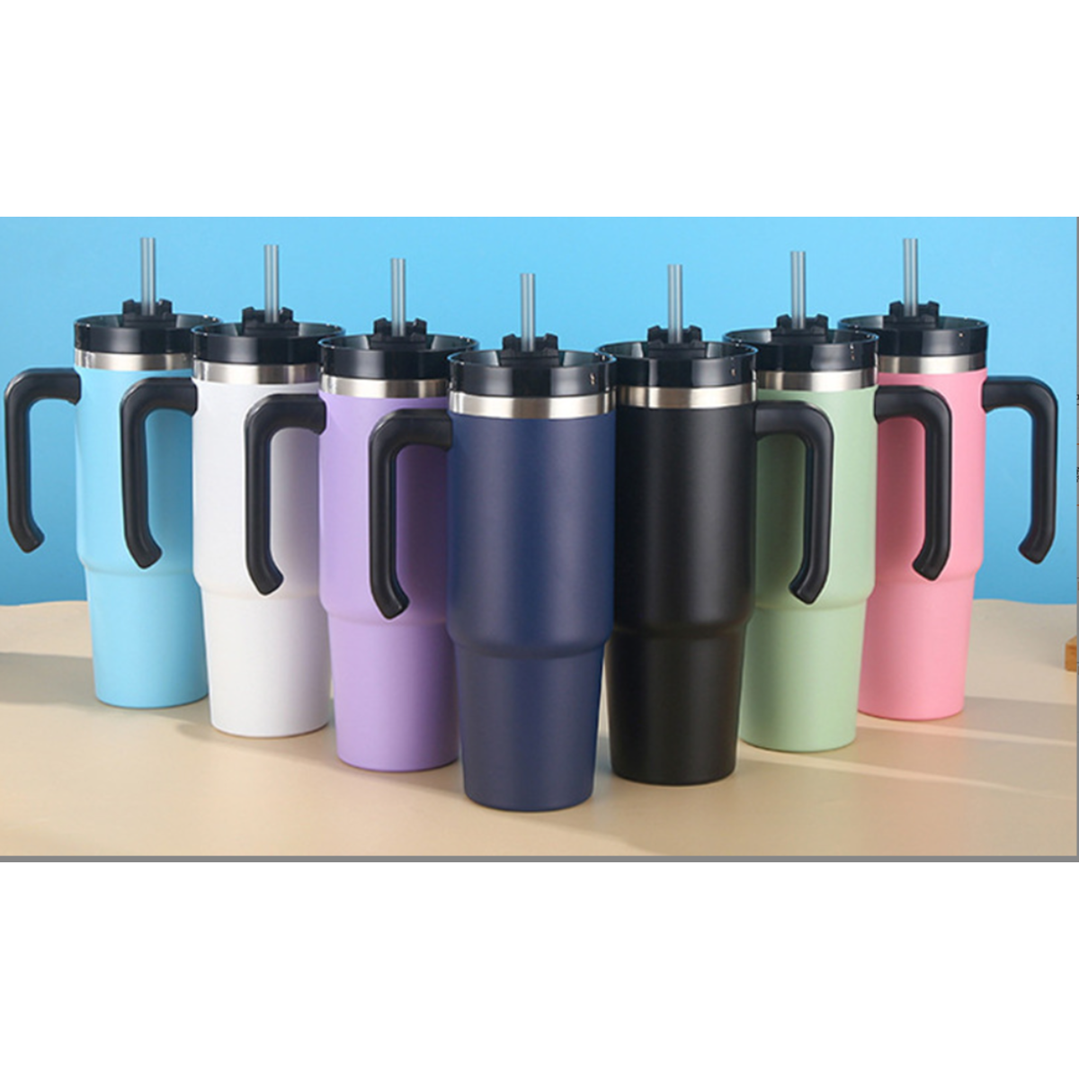 30oz Handle Car Cup
