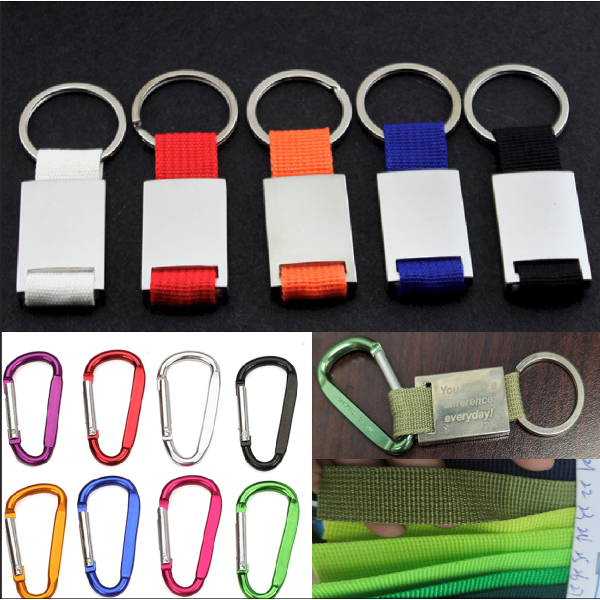 Carabiner Metal Keychain