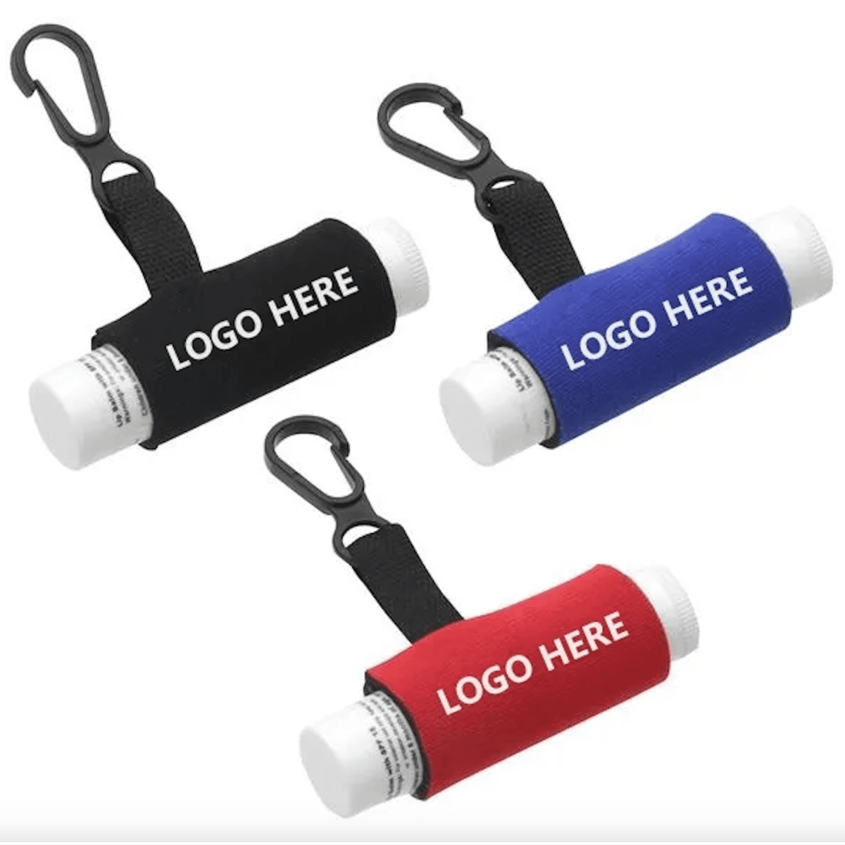 Lip Balm Holder Keychains(without Lip Balm)