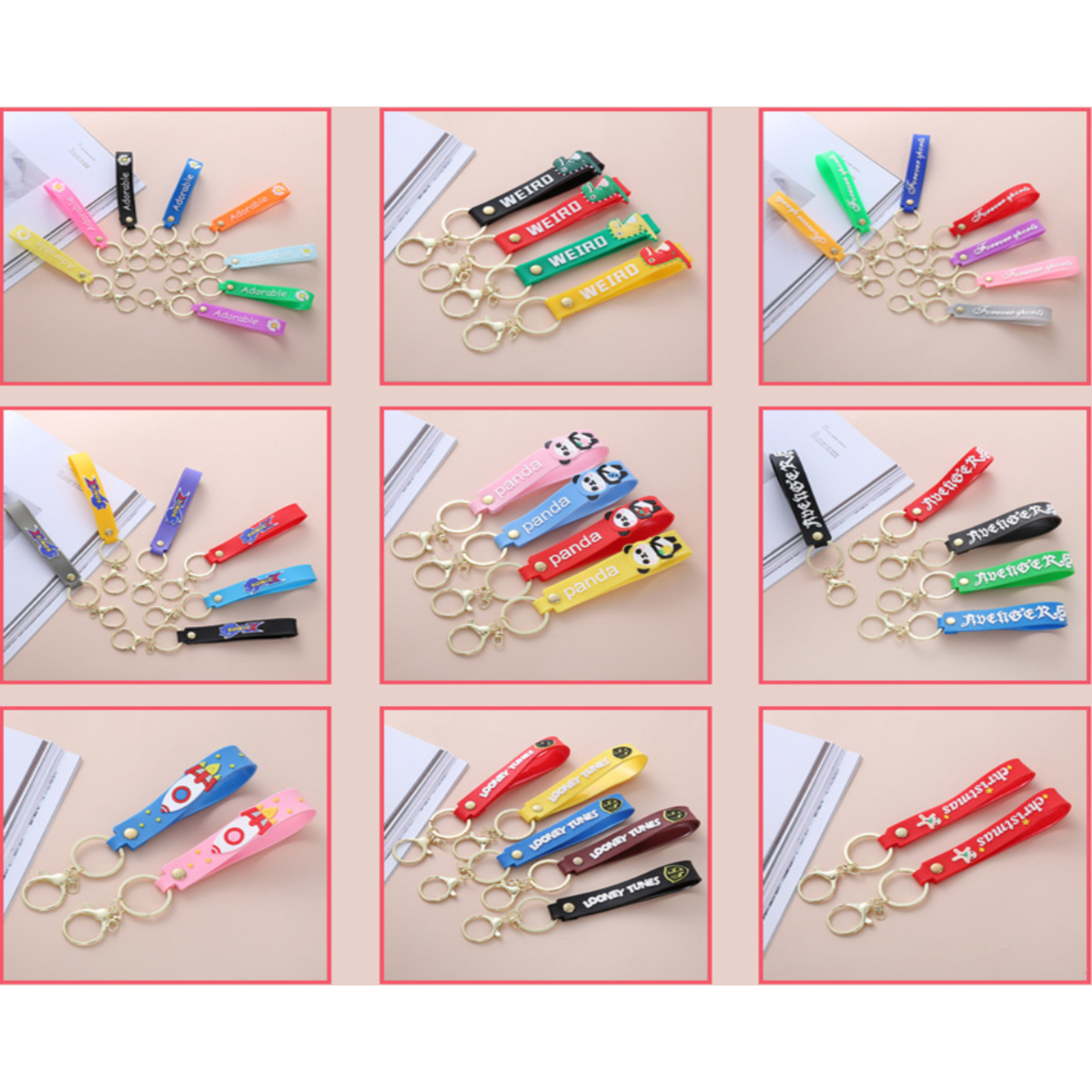 Silicone Key Chain