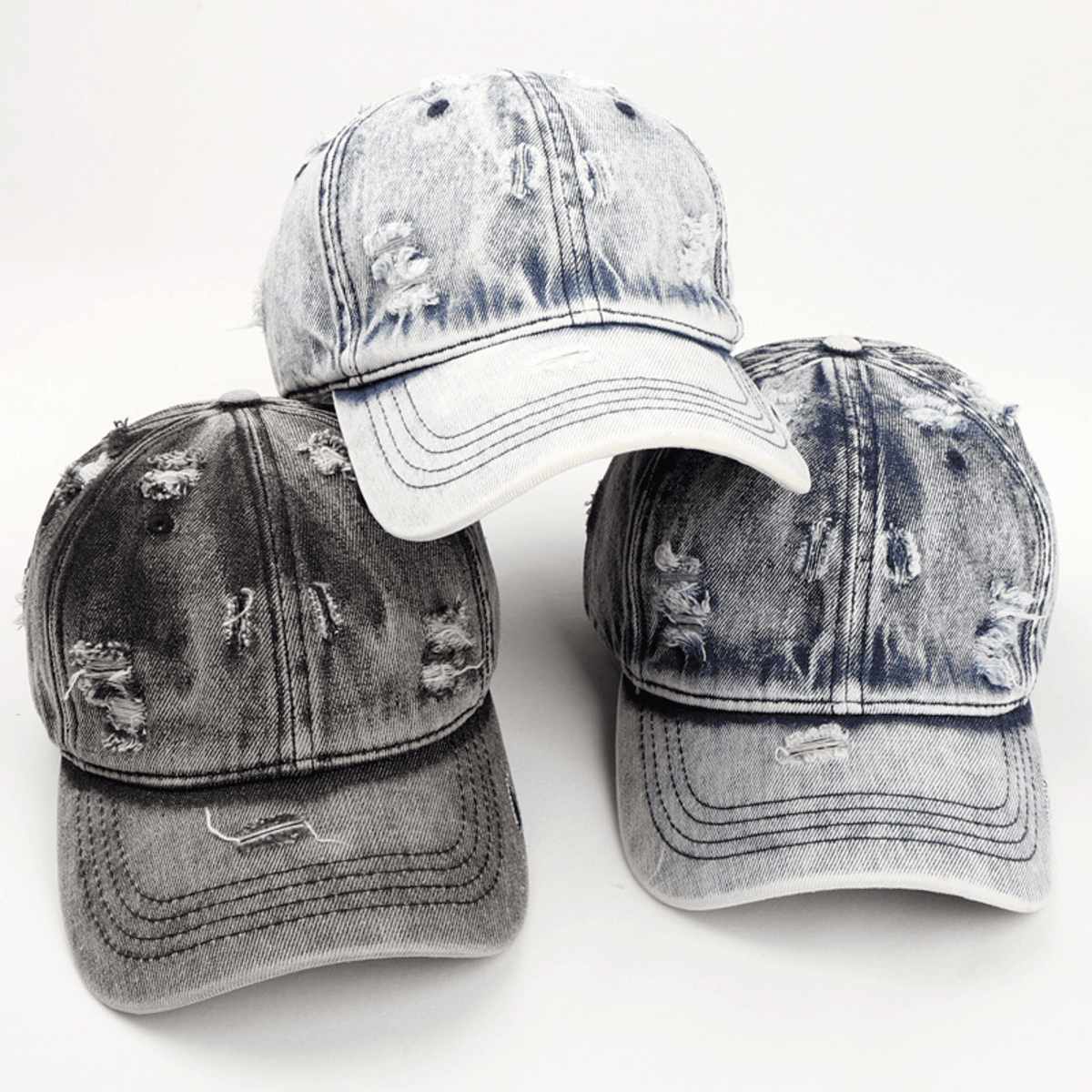 Distressed Vintage Baseball Cap