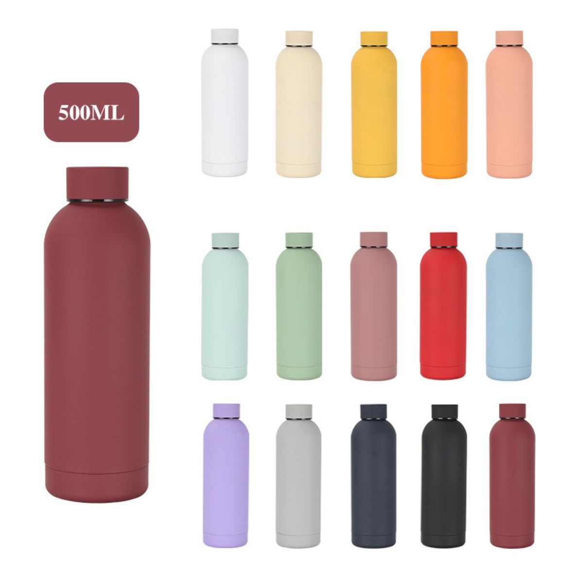 17 OZ Handle Outdoor Water Bottle